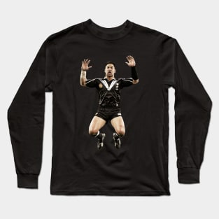 New Zealand Kiwis - Ruben Wiki - HAKA Long Sleeve T-Shirt